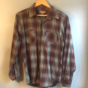 Ezekiel flannel dress shirt